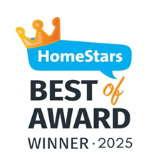 HomeStars Best of Award 2025 badge