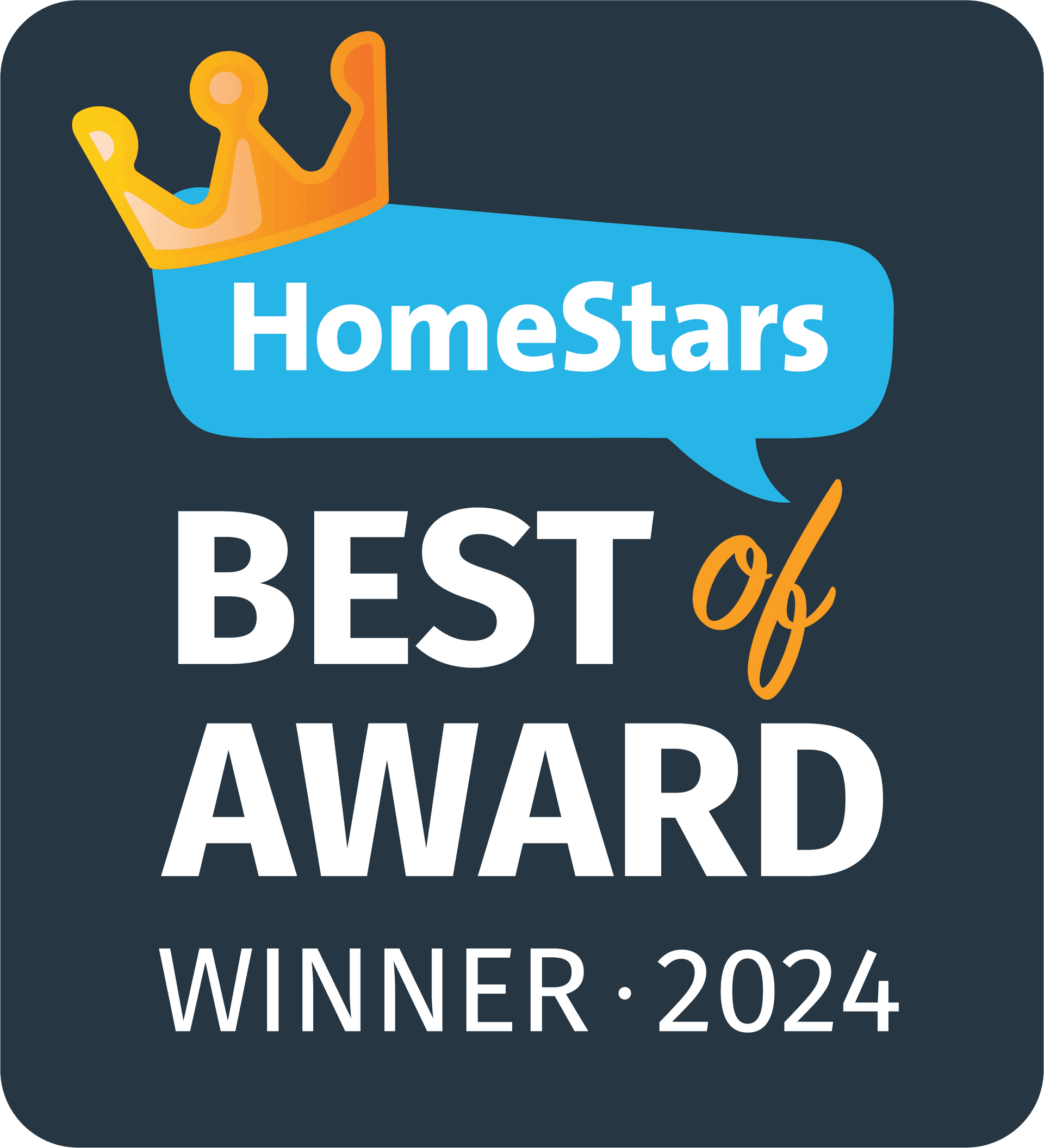 HomeStars Award 2024 badge